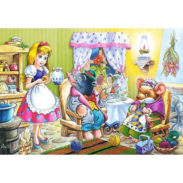 Puzzle 54 pièces - Mini puzzle : Alice au pays des merveilles - Castorland-08521B-18