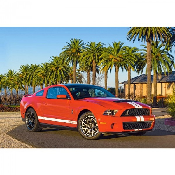 Puzzle 54 pièces - Mini puzzle : Shelby Ford Mustang GT500 SVT - Castorland-08521M2-7