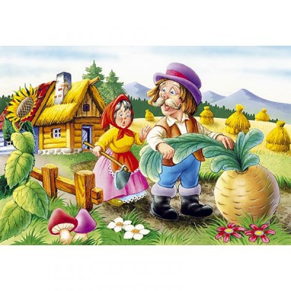 Puzzle 54 pièces - Mini puzzle - Les fermiers : Récolte magique - Castorland-08521B-16
