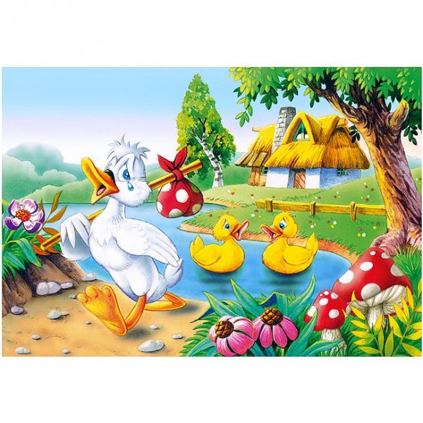 Puzzle 60 pièces : Le vilain petit canard - Castorland-06533
