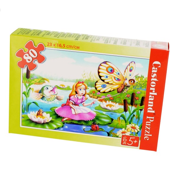 Puzzle 80 pièces : Alice au pays des merveilles - Castorland-08514B-1