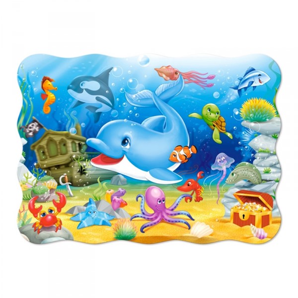 Underwater Friends, Puzzle 30 pieces  - Castorland-03501-1