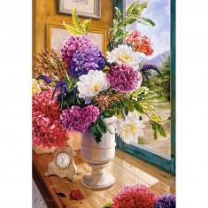 Still Life with Hydrangeas, Puzzle 1000 pieces 