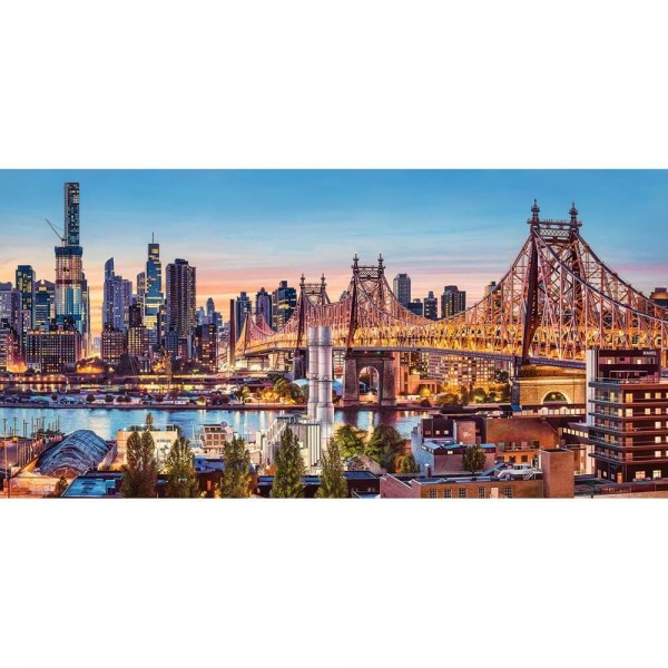 Puzzle 4000 pièces : Bonsoir New York - Castorland-400256-2