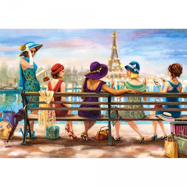 Girls Day Out, Puzzle 1000 pieces  - Castorland-C-104468-2