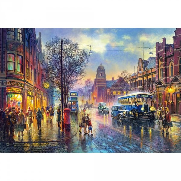 Puzzle 1000 pièces : Abbey Road 1930s - Castorland-C-104499-2