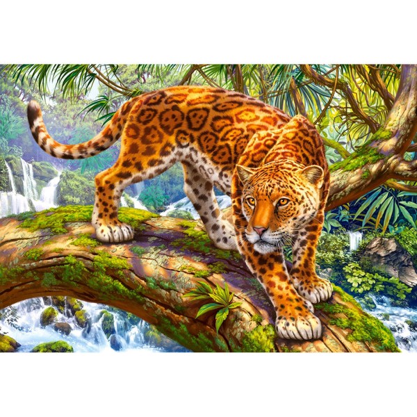 Puzzle 1500 pièces : Jaguar furtif - Castorland-151752-2