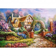 Puzzle 500 pièces : Un jardin Wiltshire