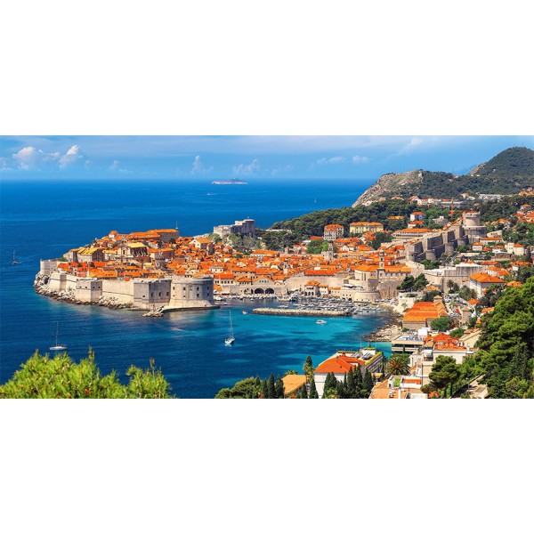 Puzzle 4000 pièces : Dubrovnik, Croatie - Castorland-400225-2