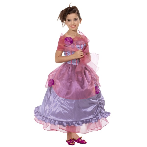 Déguisement Princesse violette (avec étole) : 3/5 ans - Cesar-Q014-004