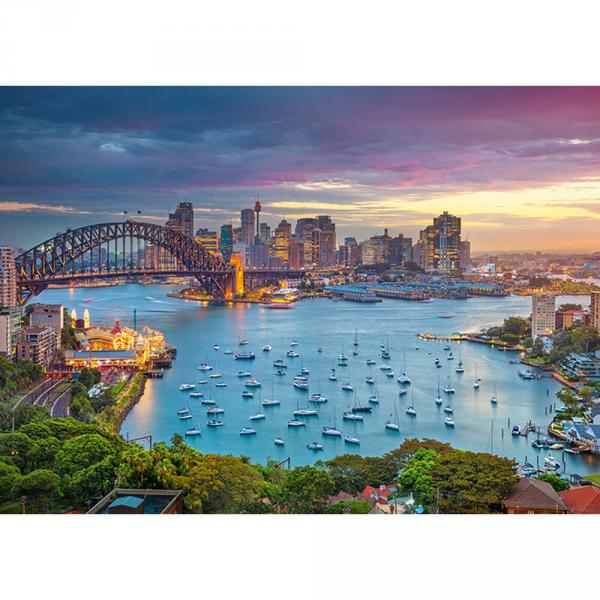 Puzzle 1000 pièces :  Horizon de Sydney - Timaro-30066
