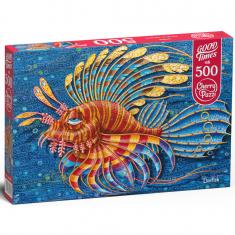 500 piece puzzle : Lionfish  