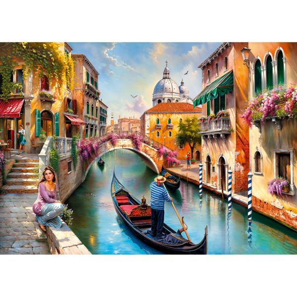 Puzzle 1000 pièces : Venise en été - Timaro-30745 