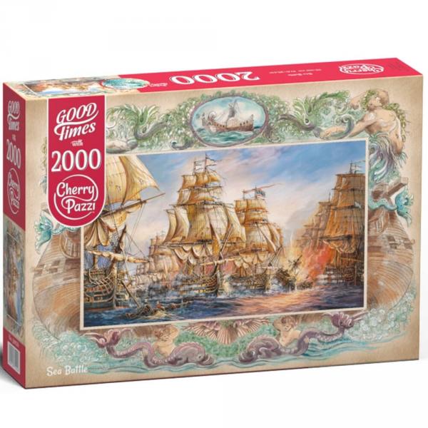 Puzzle mit 2000 Teilen: Seeschlacht - Timaro-50026