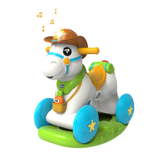Porteur Rodeo - Le premier cheval interactif de l'enfant - Chicco-00007907000000