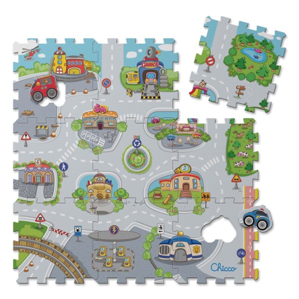 Tapis en mousse : Ville - Chicco-00007163000000