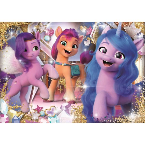 Puzzle 104 pièces : Jewels : Mon Petit Poney (My Little Pony) - Clementoni-20345