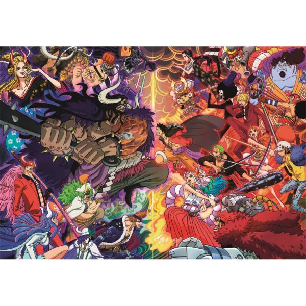 Puzzle 1000 pièces : Impossible : One Piece - Clementoni-39751