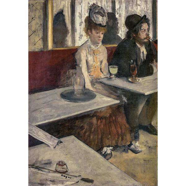 Puzzle 1000 pièces : Museum : Edgar Degas - Clementoni-39761