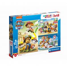Puzzle 3 x 48 pièces : Pat'Patrouille