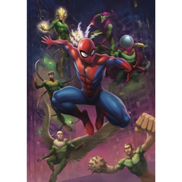 Puzzle 1000 pièces : Spider-Man - Clementoni-39742
