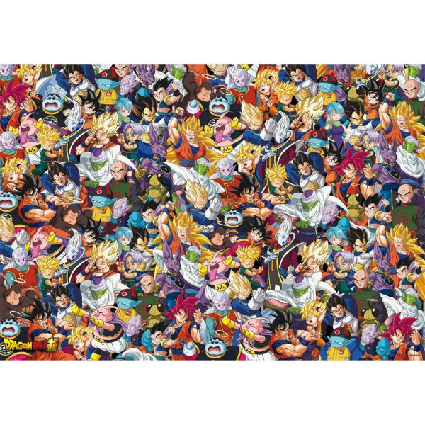 Puzzle 1000 pièces + poster : Impossible : Dragon Ball - Clementoni-39918