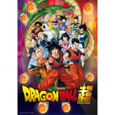 Puzzle 1000 pièces + poster : Dragon Ball