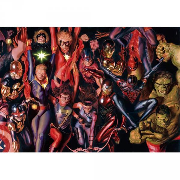 Puzzle mit 1000 Teilen: Marvel Avengers - Clementoni-39675