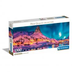Puzzle panoramique 1000 pièces : Îles Lofoten