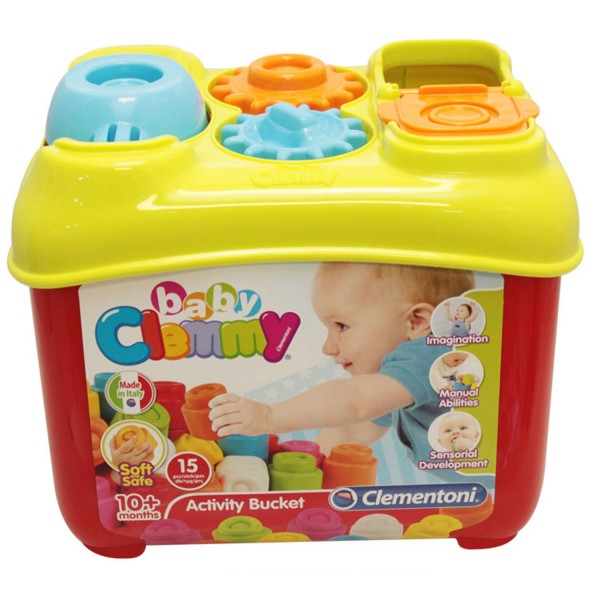 Cube souple Baby Clemmy : Panier d'activités Clemmy - Clementoni-17171