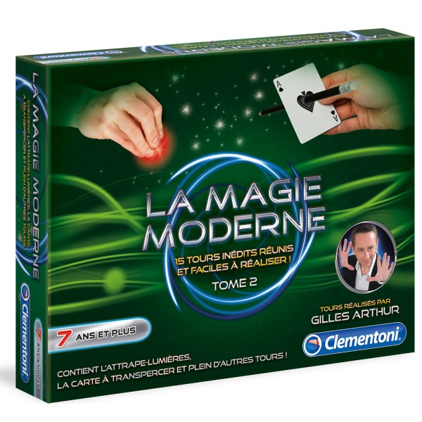 Coffret de magie : La magie moderne Tome 2 - Clementoni-62578