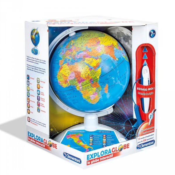 Globe Interactif : ExploraGlobe - Clementoni-52014