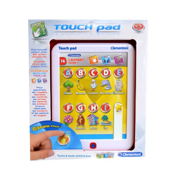 Jeu électronique : Touch Pad - Clementoni-62577