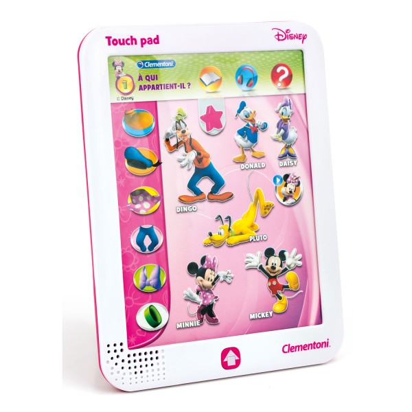 Jeu électronique Touch Pad : Minnie - Clementoni-62582