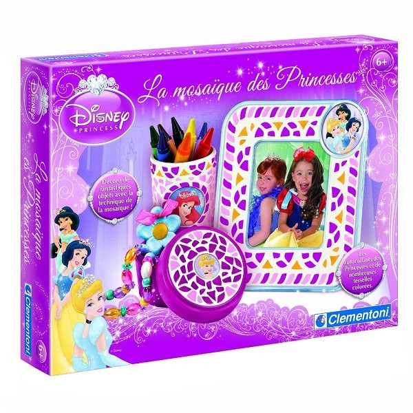 La mosaïque des Princesses Disney - Clementoni-62350