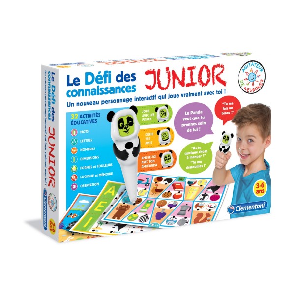 Le Défi des Connaissances Junior - Clementoni-52135