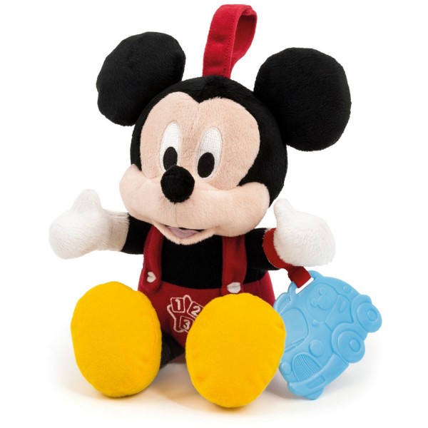Peluche Baby Mickey : Douces découvertes - Clementoni-52082