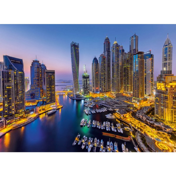 1000 Teile Puzzle: Dubai - Clementoni-39381