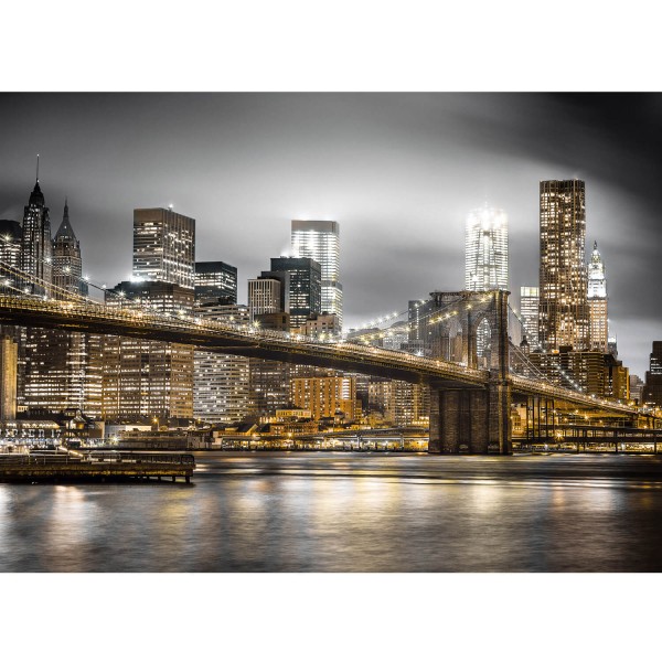 Puzzle 1000 pièces : New York Skyline - Clementoni-39366