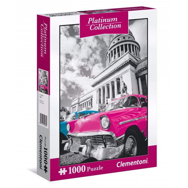 Puzzle 1000 pièces : Platinum Collection : Cuba - Clementoni-39400