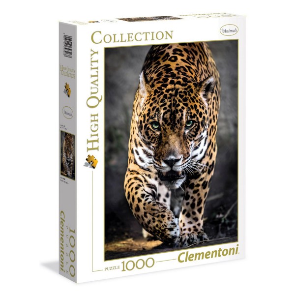 Puzzle 1000 pièces : La marche du jaguar - Clementoni-39326