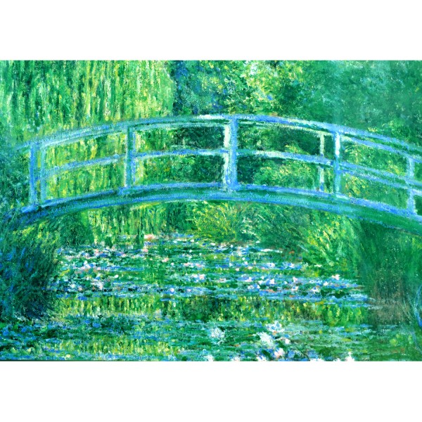 Puzzle 1000 pièces : Monet : Le bassin aux nymphéas - Clementoni-39266