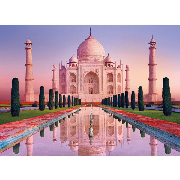 Puzzle 1000 pièces : Taj Mahal, Inde - Clementoni-39294