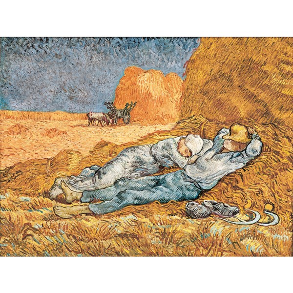 Puzzle 1000 pièces : Van Gogh : La sieste - Clementoni-39290
