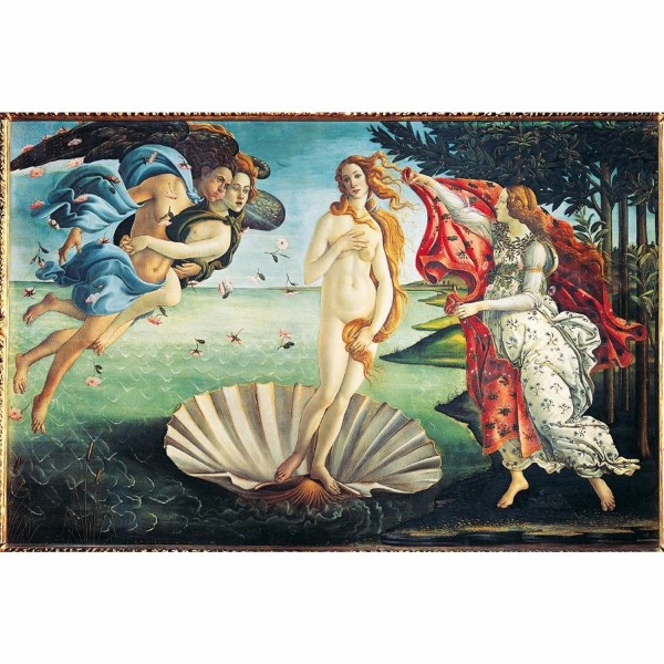 Puzzle 1000 pièces - Botticelli : Naissance de Vénus - Clementoni-31430