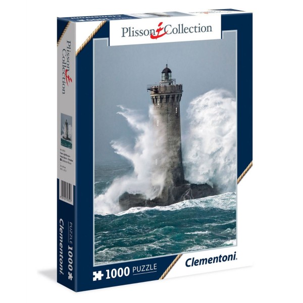 Puzzle 1000 pièces collection Plisson : Le phare du Four - Clementoni-39352