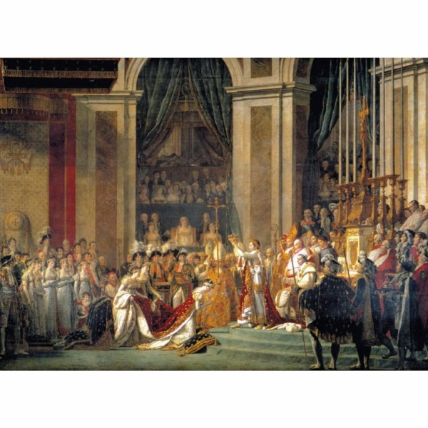 Puzzle 1000 pièces - David : Le Sacre de l'Empereur Napoléon 1er - Clementoni-31416