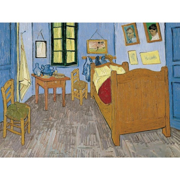 Puzzle 1000 pièces - La chambre de Vincent à Arles - Clementoni-39179