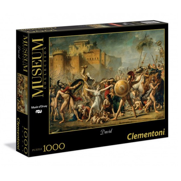 Puzzle 1000 pièces Museum : Les Sabines - Clementoni-39345