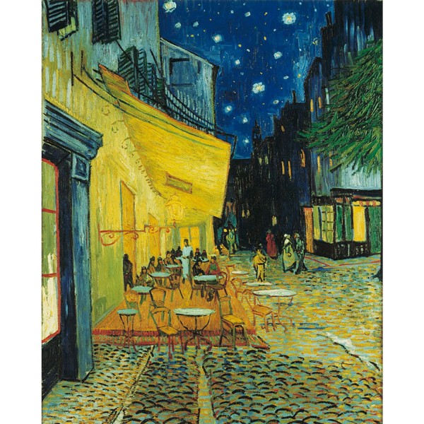 Puzzle 1000 pièces - Van Gogh : Le café, le soir - Clementoni-31470